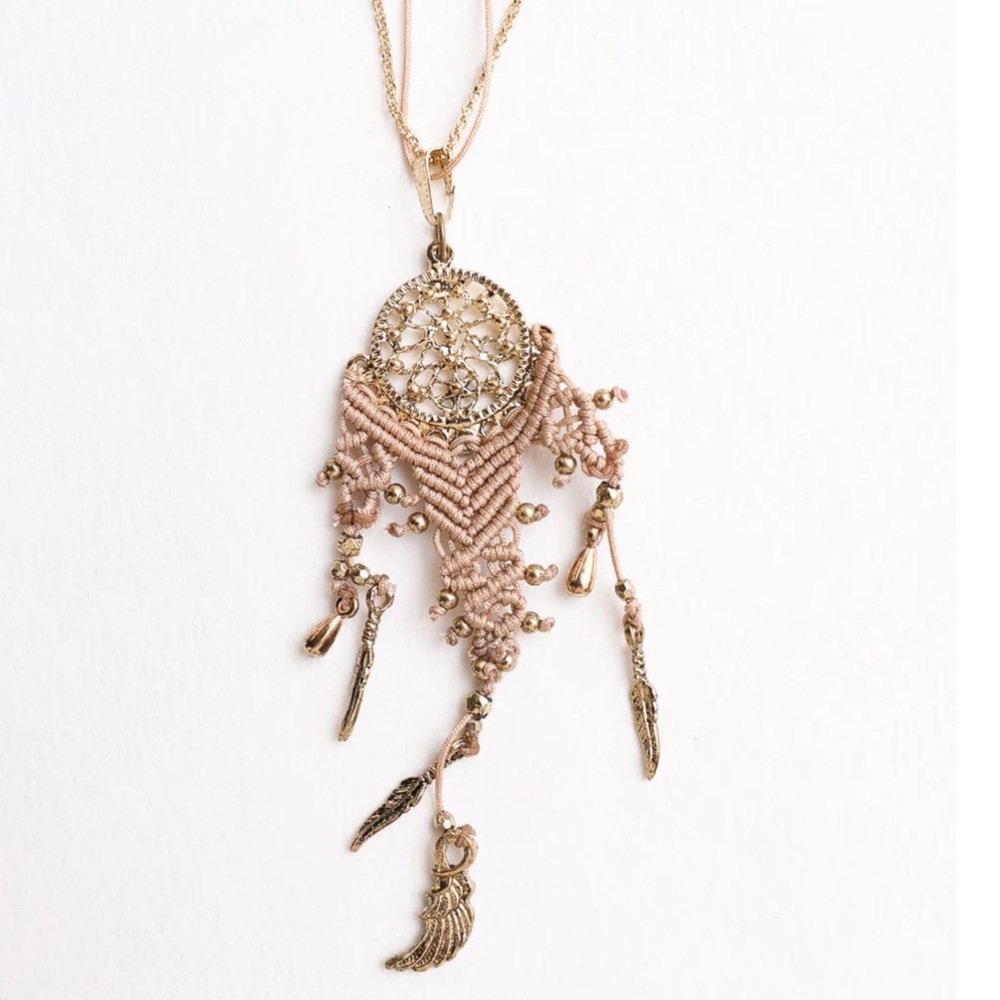 3BN - Dream Forever Woven Necklace - Gold